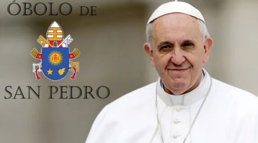Ayuda al Papa a ayudar con el Óbolo de San Pedro