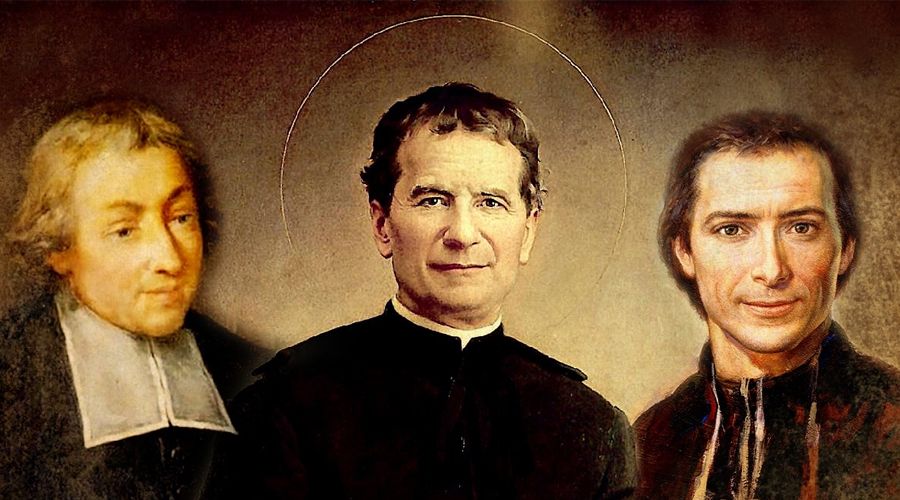 3 santos que destacaron como maestros y educadores