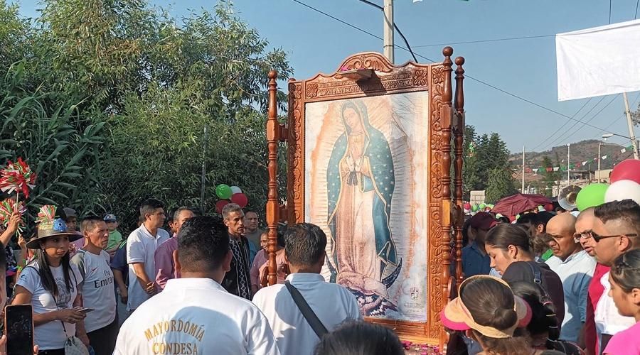 Imagen peregrina: Nuestra Señora de Guadalupe 