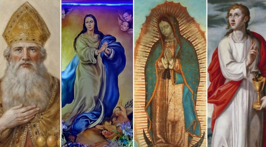 Santos y festividades católicas destacadas del mes de diciembre 2025 según el Calendario Litúrgico