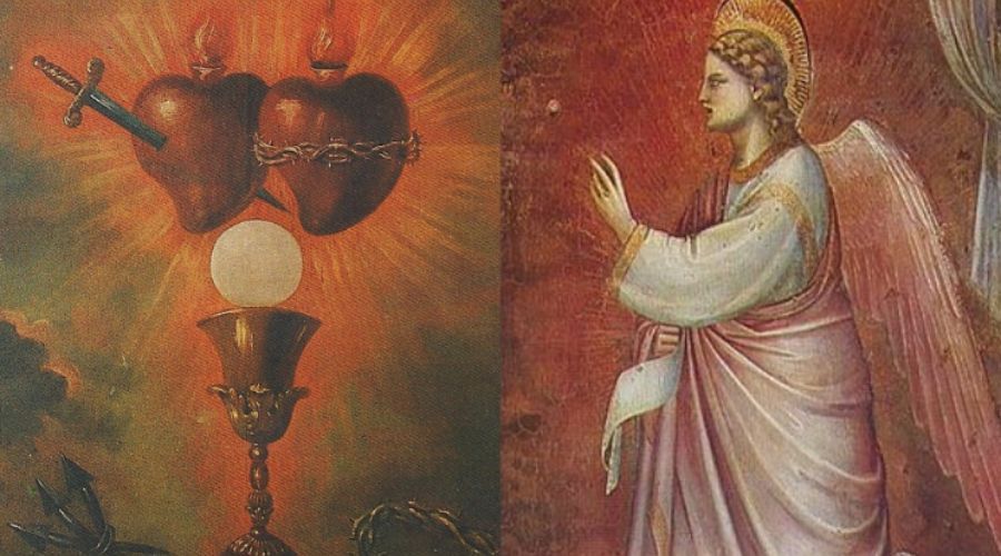 La oración del Cuerpo y la Sangre de Cristo que el ángel enseñó en Fátima