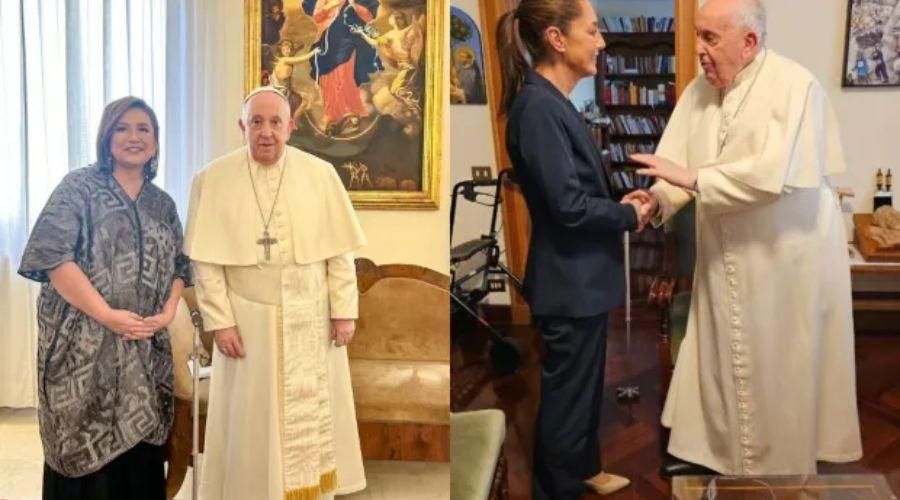 Un par de visitas inesperadas al Papa desde México