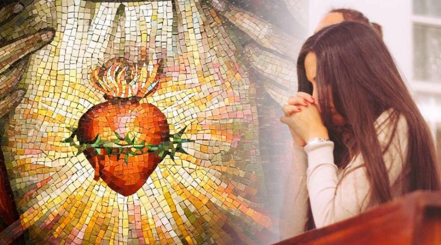 Oración de entrega al Sagrado Corazón