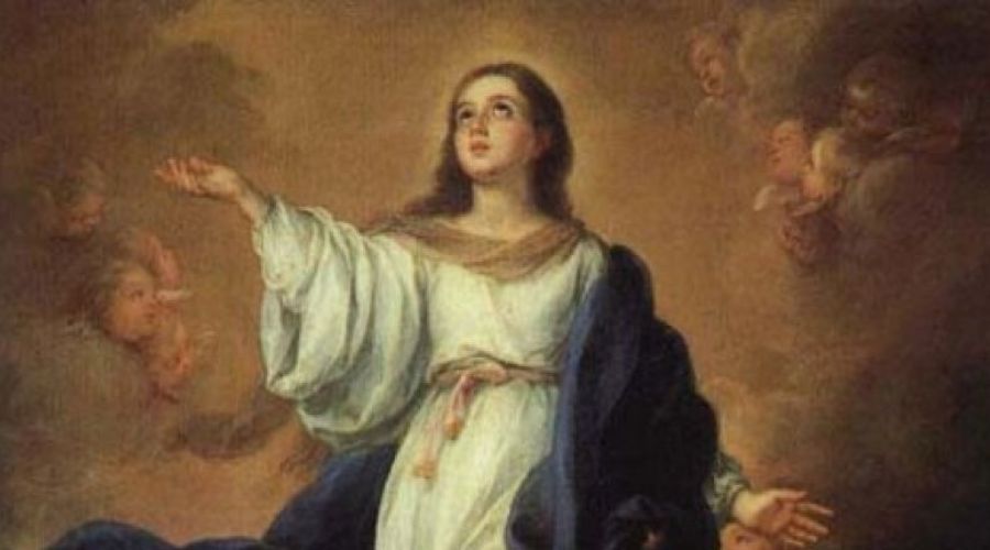Hoy inicia la novena por la Asunción de la Virgen María