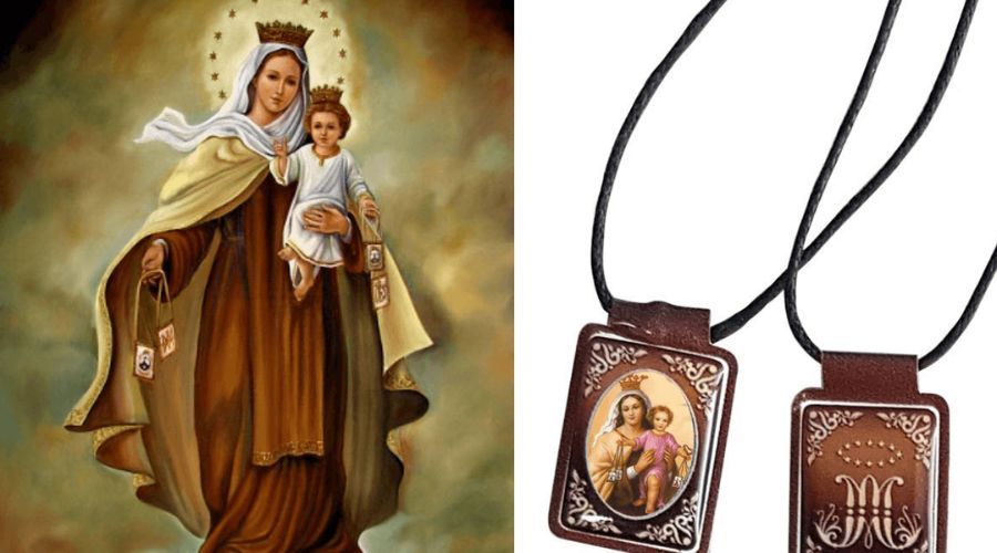 El Escapulario de la Virgen del Carmen