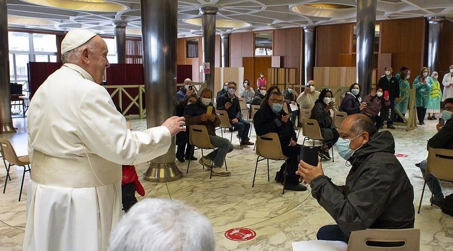 !Feliz onomástico¡, los saludos al Papa en la fiesta de San Jorge