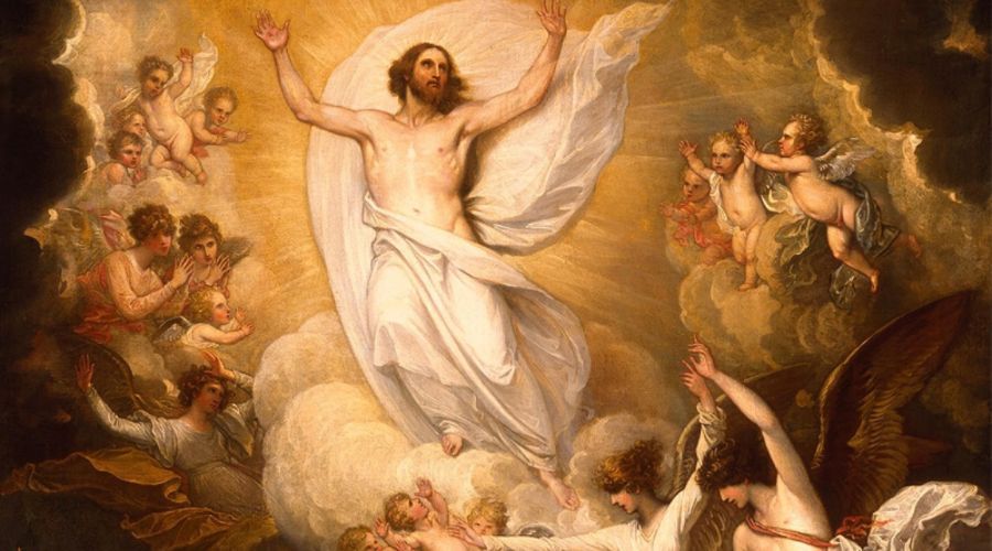 La Ascensión del Señor, Triunfo del Señor