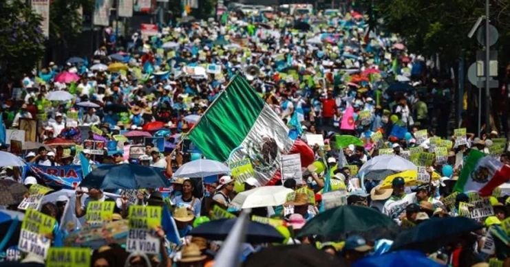 Marcha por la vida 2024: las calles de la Ciudad de México se pintarán de albiazul